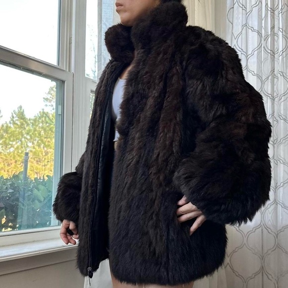 Reversible Fur Jacket - Picture 2 of 8